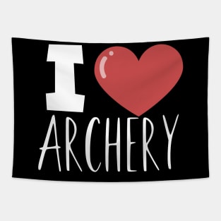 I love archery Tapestry