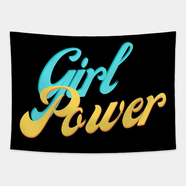 Girl Power! Tapestry by Just In Tee Shirts