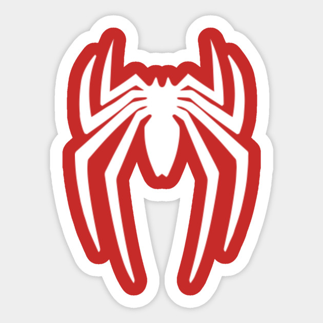 Spider-Man PS4 Logo - Spider Man - Sticker | TeePublic