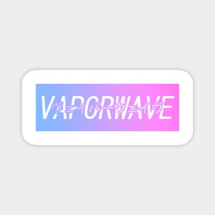 Vaporwave Japanese Magnet