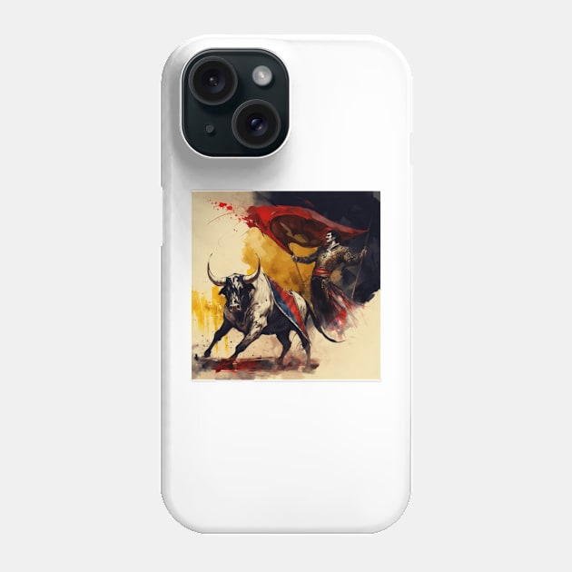 Bullfighting - Spanish tradition Phone Case by Newtaste-Store