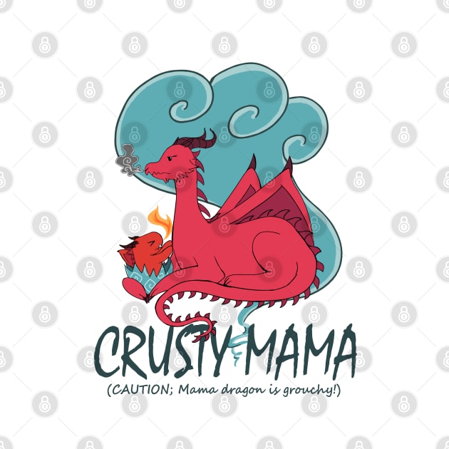 Crusty Mama Dragon by kourtie1996