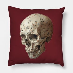 Quilted Skull Pillow