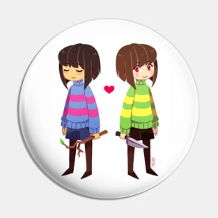 Frisk & Chara Pin