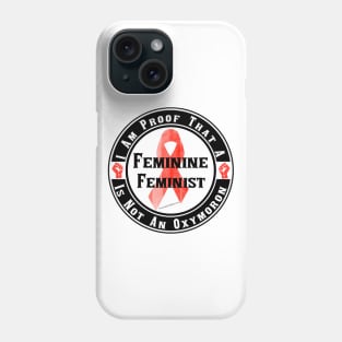 A Feminine Feminist Phone Case