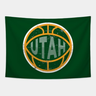 Utah Basketball 2 Tapestry