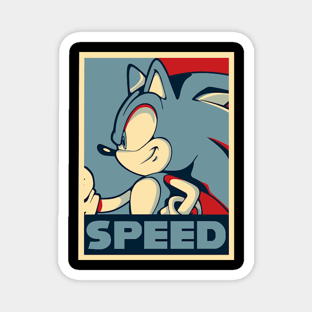 Sonic Hegdehog Magnet by thorhamm