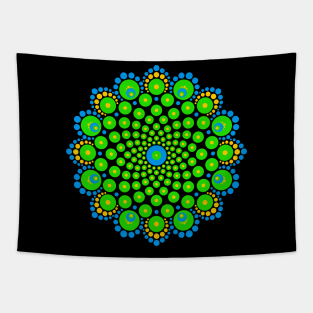 Dot Art Mandala Tapestry