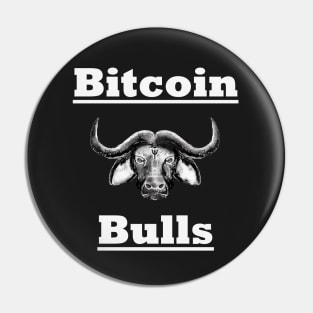 Bitcoin Bulls Cryptocurrency Bull Run Pin