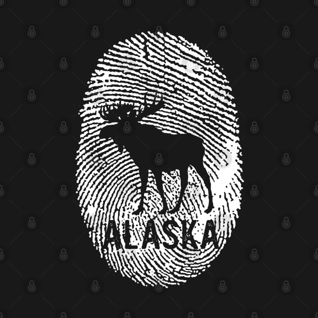 Alaska Moose Fingerprint by giovanniiiii