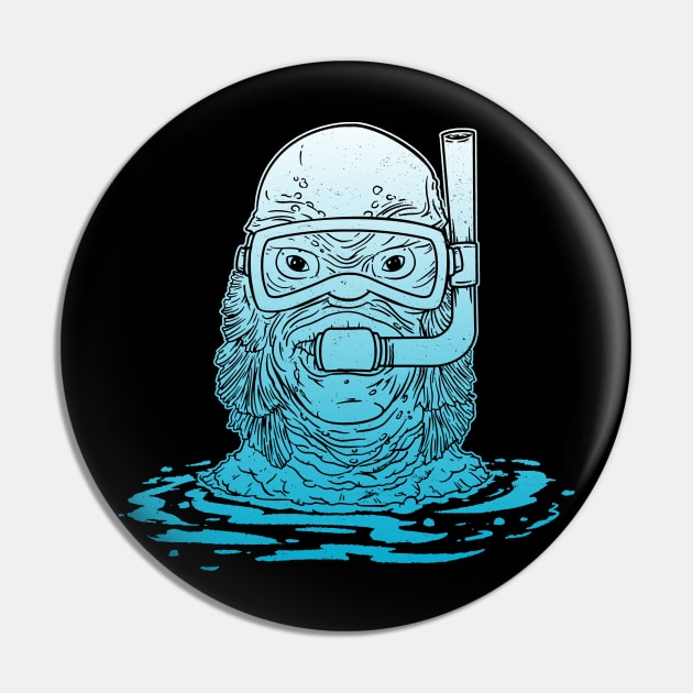 Lagoon Snorkeling Pin by blairjcampbell