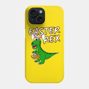 Easter Rex Dinosaur Bunny Eggs Phone Case