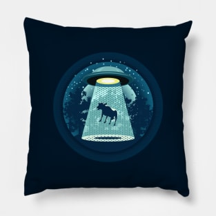 Beware UFO Pillow