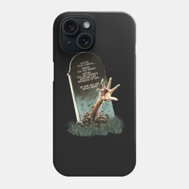 Mortuary (1983) Phone Case by darklordpug