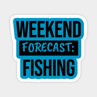 FIshing Forecast Shirt Magnet