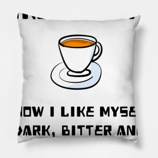 I like my coffee Pillow