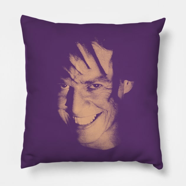 Weird Smile Pillow by VACO SONGOLAS