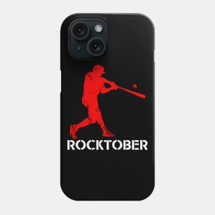 Rocktober Baseball Tee Phone Case