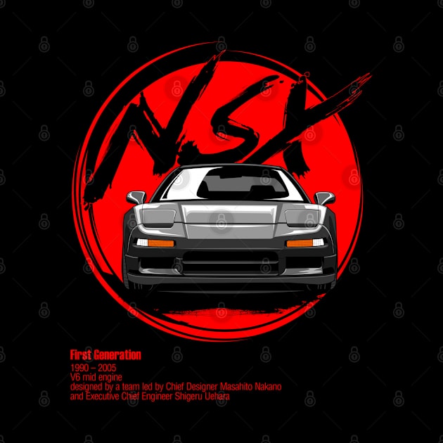 NSX Front Grey by aredie19