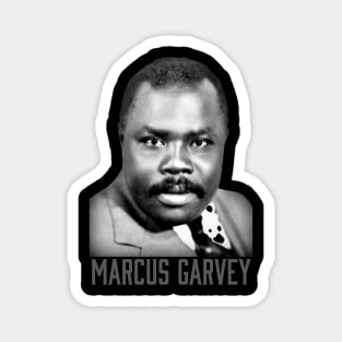 Marcus Garvey, Black History, Black Lives Matter Magnet