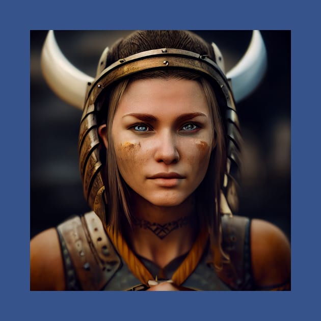 Viking Shield Maiden by Grassroots Green