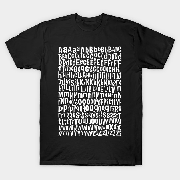 All Alphabet Lore Merch Letters (A - Z) by zWarriorIs2023 on