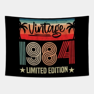 Vintage 1984 Limited Edition - 39th Birthday Vintage Design Tapestry