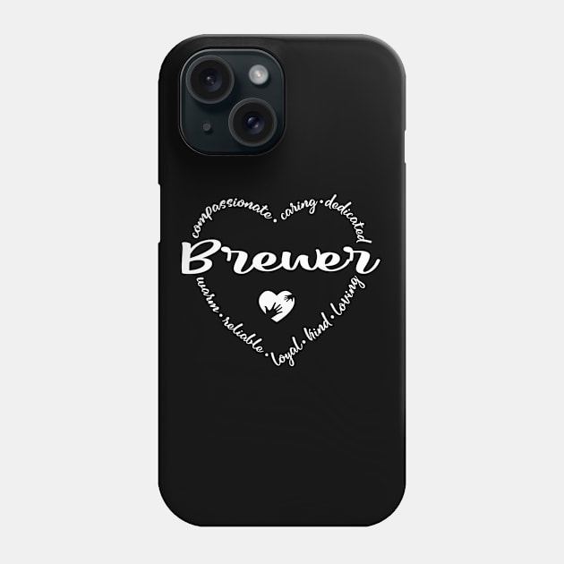 Brewer Heart Phone Case by HeroGifts