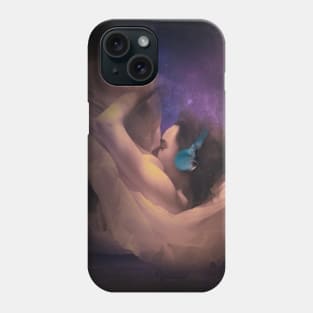 Close your eye while listening to music Phone Case