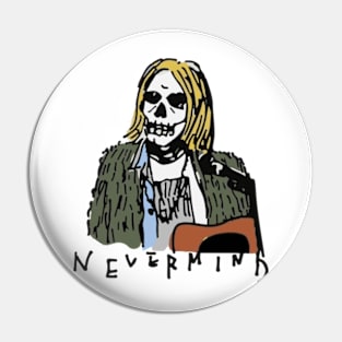 NEVERMIND NIRVANA MEME KURT COBAIN Pin