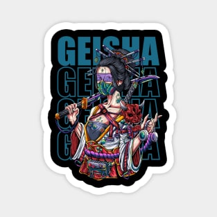 Geisha cyber Magnet