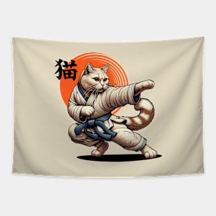 The Karate Cat Tapestry