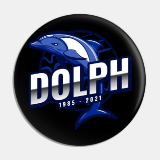 Dolphin Dolph Anime Art Pin