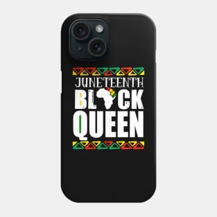 Juneteenth Black Queen Phone Case