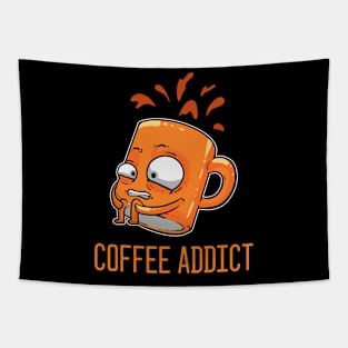 Coffee Addict - For Coffee Addicts Tapestry