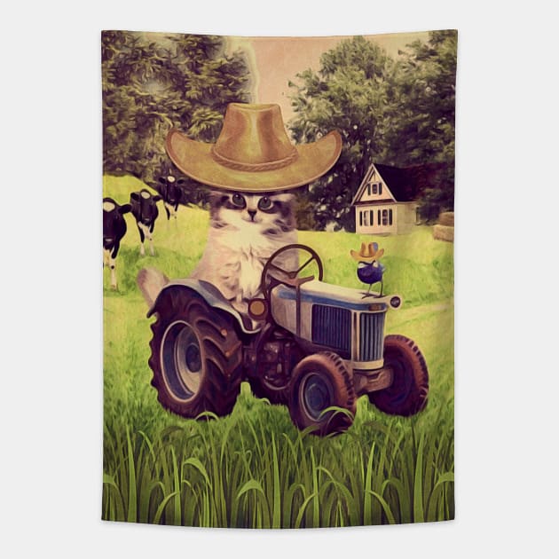 Support your Local Farmer Tapestry by KC Morcom aka KCM Gems n Bling aka KCM Inspirations