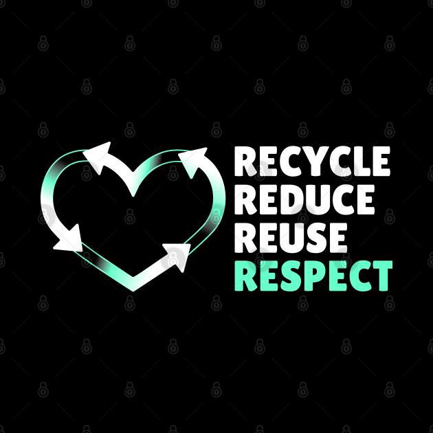 Recycle Reduce Reuse Respect Your Mother Nature by blackfur