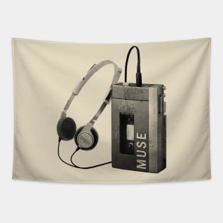 Walkman Muse Tapestry