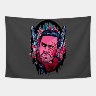 Baseball Bat Dad Tapestry