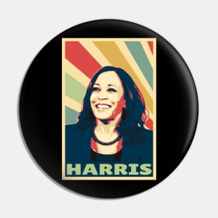 Kamala Harris Vintage Colors Pin