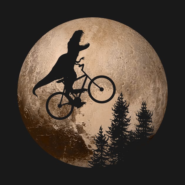 T-rex Cycling On The Pluto by ROMANSAVINRST