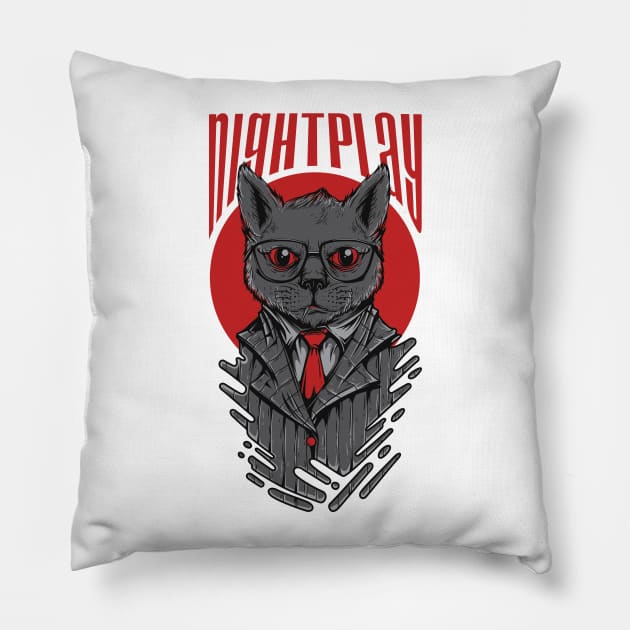 Nightplay Pillow by mertkaratay