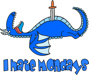 I hate Mondays, Silly Dragon Magnet