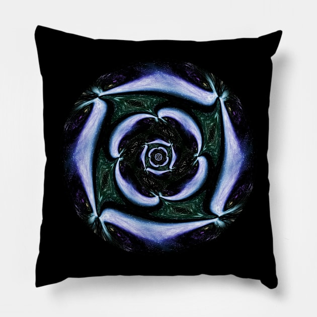 Celestial Rose Pillow by ElviraDraat