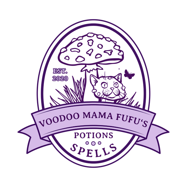 Voodoo Mama Fufu's Potions and Spells by GingerSlunt Merch