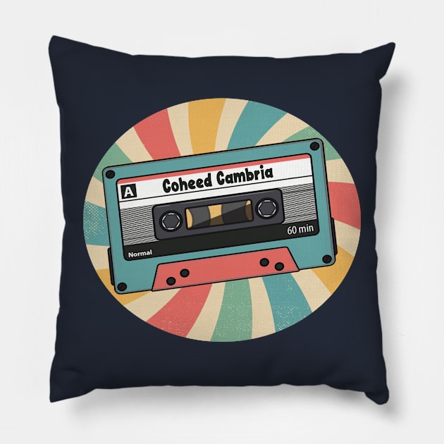 retro coheed cambria Pillow by Saha Paloma Ilustra