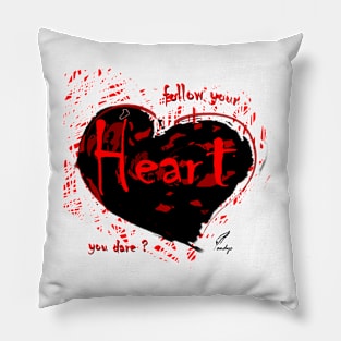 HEART FOLLOW PASSION W Pillow