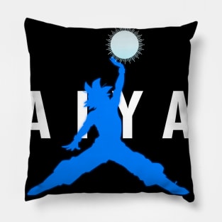 Saiyan Blue Jumpman Pillow