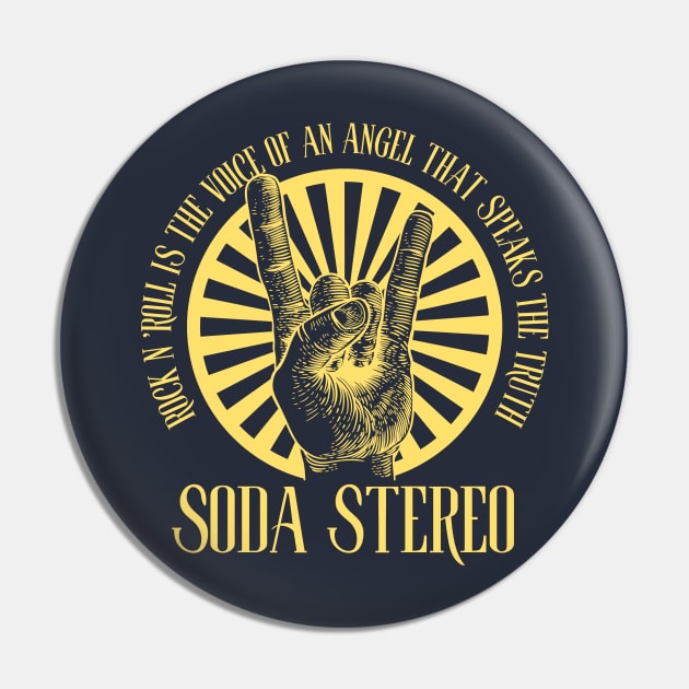 Soda Stereo Pin by aliencok