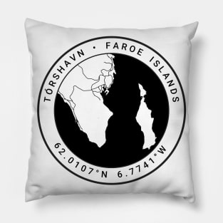 Torshavn Map Pillow